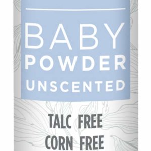 Ora's talc-free baby powder